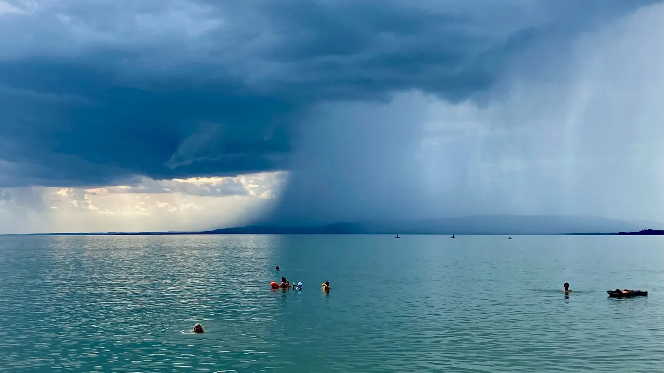 Szupercella söpört végig a Balatonnál – galéria