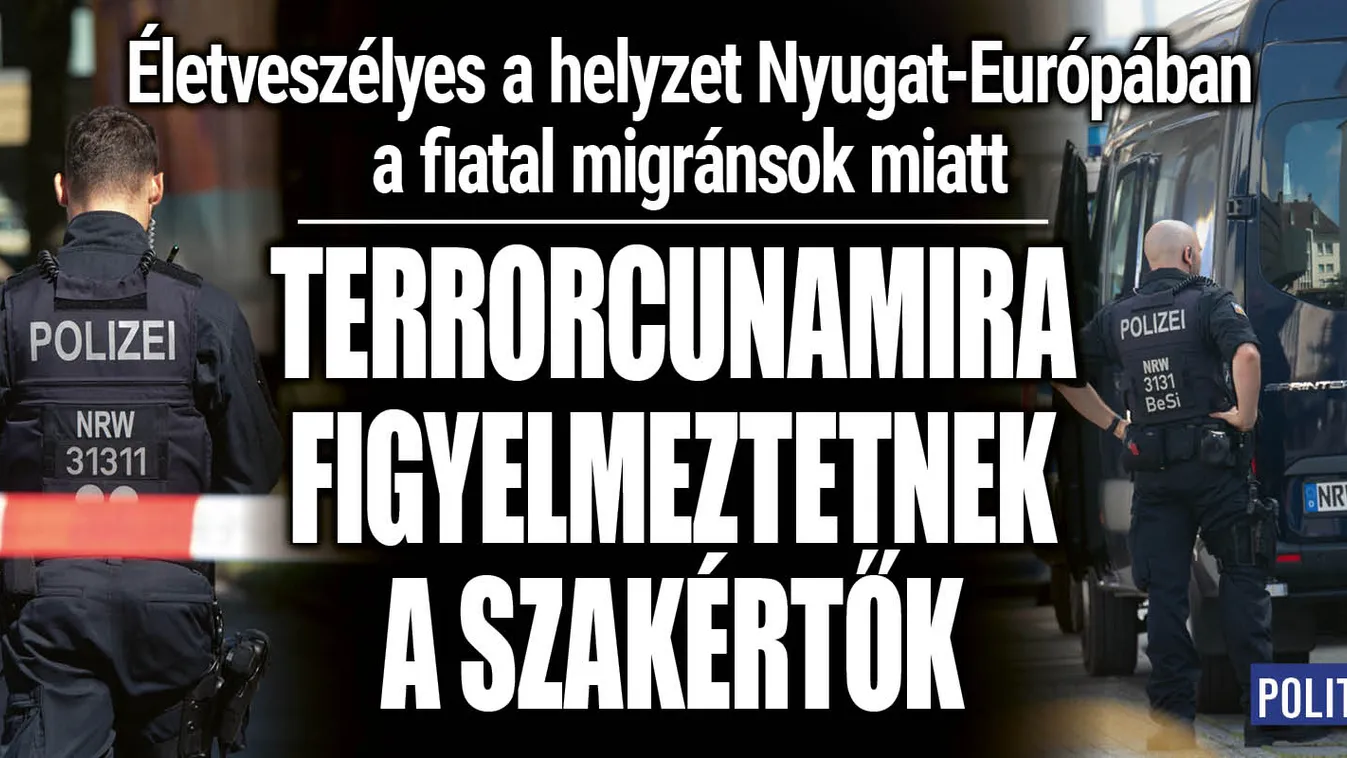 Terrorcunamira figyelmeztetnek Nyugat-Európában