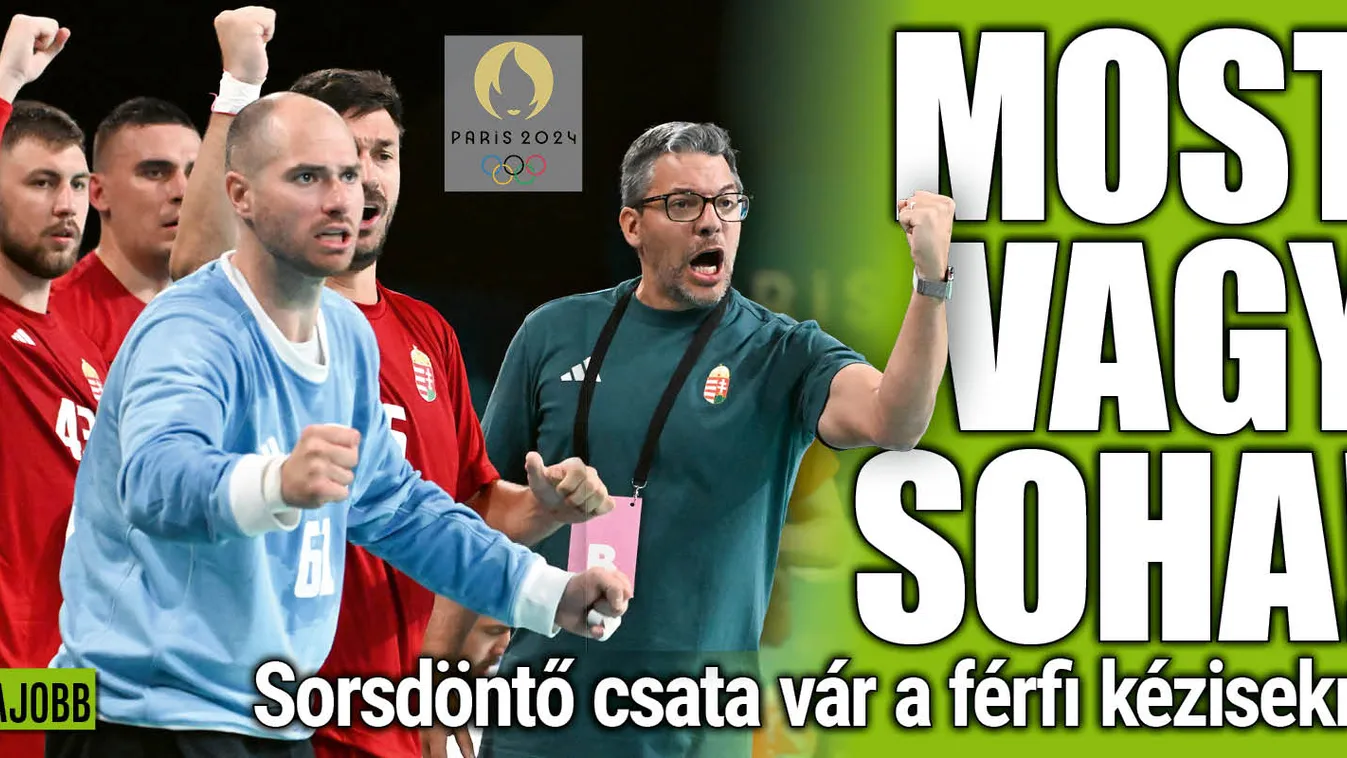 Így várják a sorsdöntő meccset a férfi kézisek