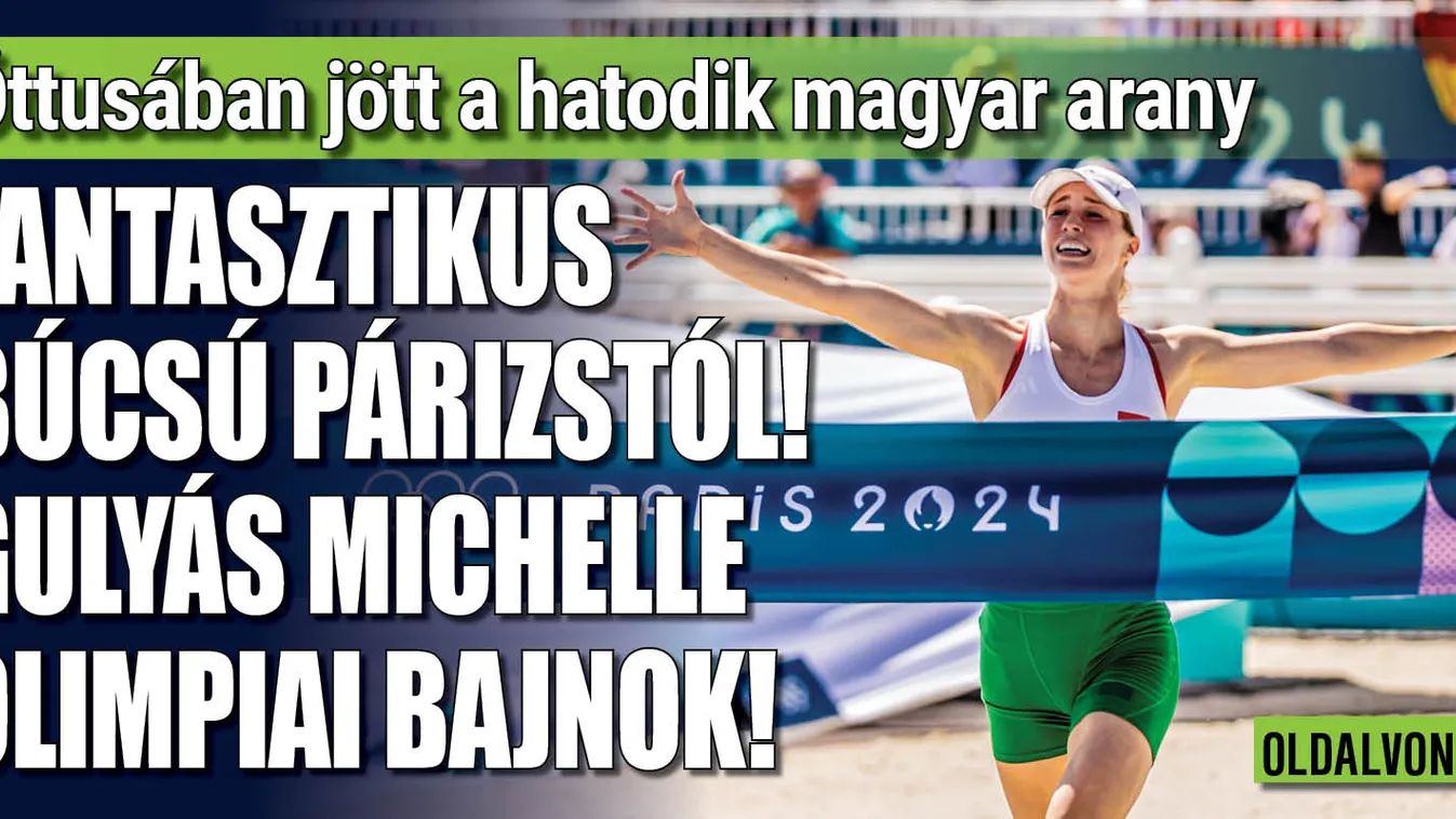 Gulyás Michelle olimpiai bajnok lett!