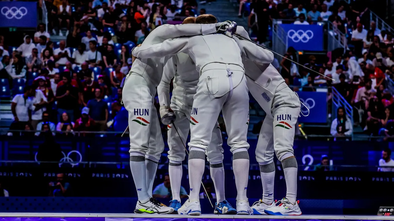 Öröm Párizsban, aranyérmes a magyar férfi párbajtőr-csapat