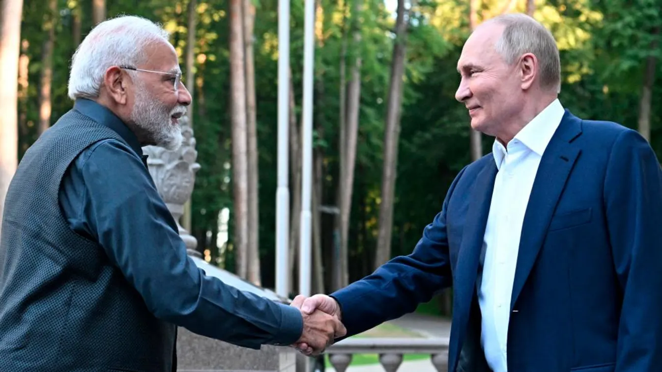 Telefonon tárgyalt Putyin és az indiai elnök