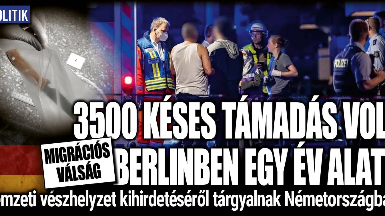 Berlini rendőrség: Énekelj, ha késes támadás fenyeget!