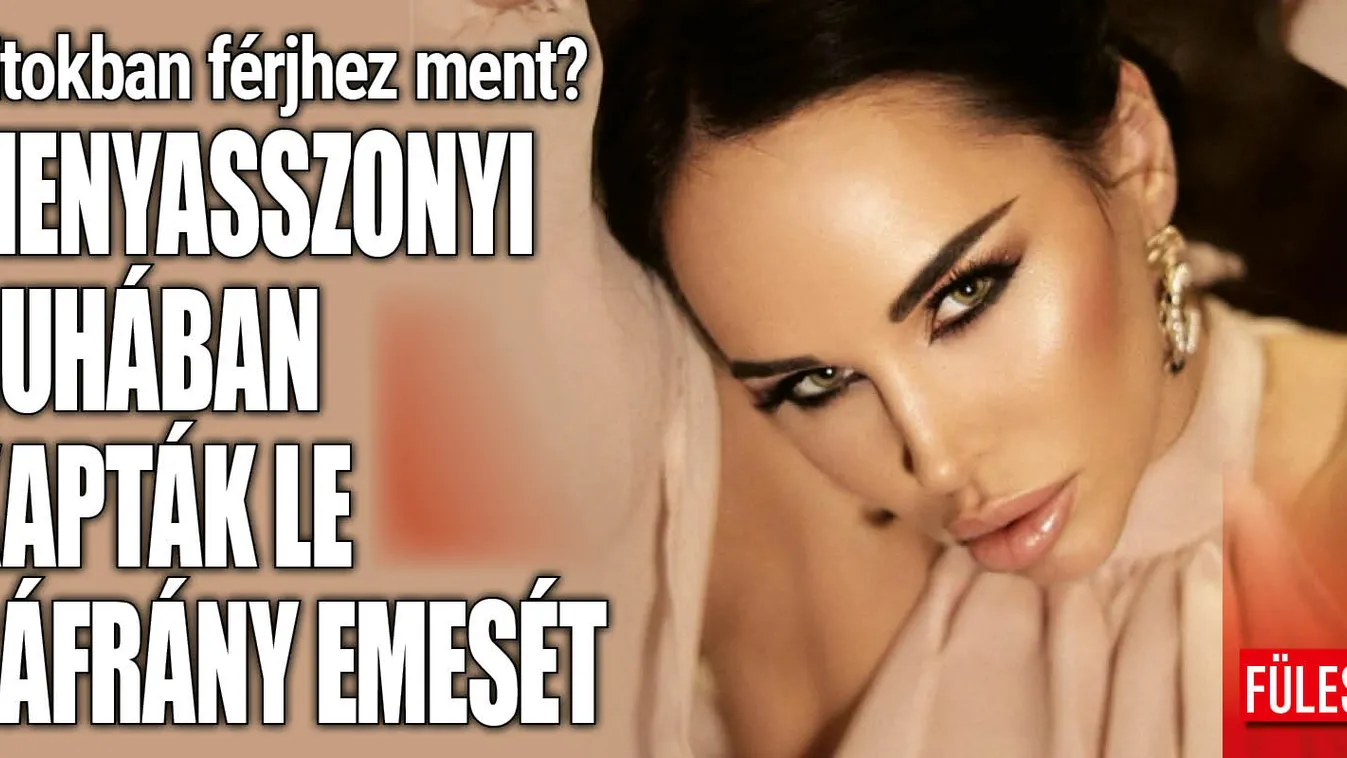 Titokban férjhez ment Sáfrány Emese?