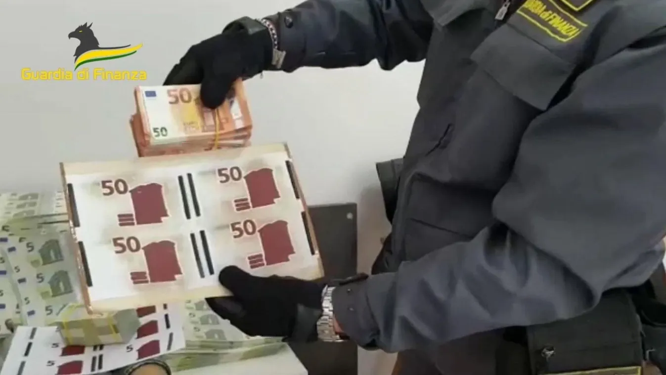 Lecsaptak a maffia pénznyomdájára Olaszországban