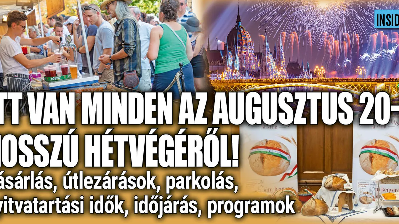 Jön a 4 napos hétvége, mutatjuk a legfontosabb tudnivalókat