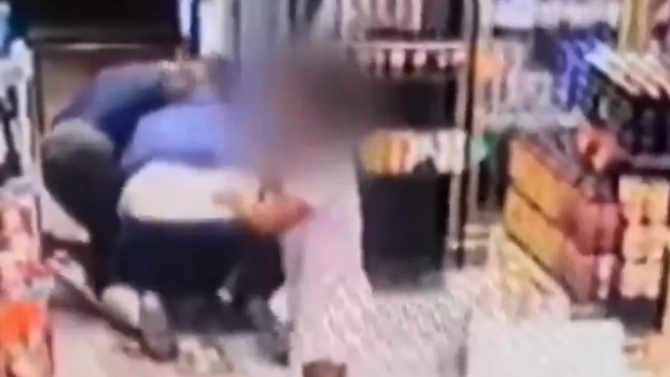 Szembeszállt egy 8 éves lány a bolti rablóval - Videó