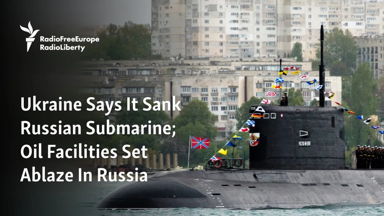 Az ukránok elsüllyesztettek egy orosz tengeralattjárót