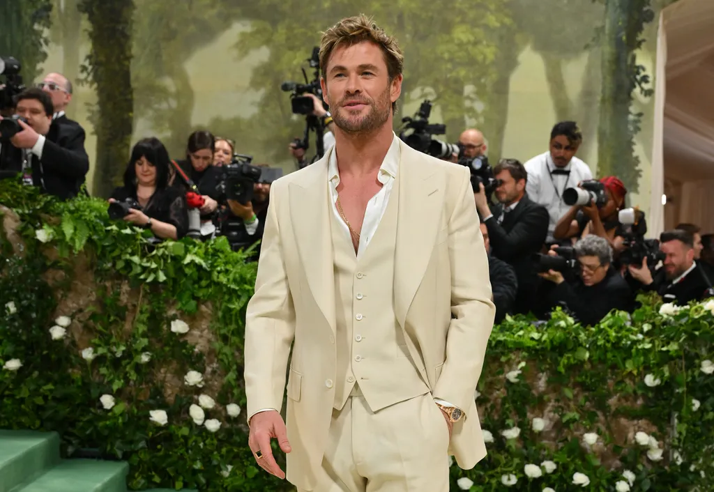 Chris Hemsworth 191 cm-es magassága minden bizonnyal növeli a vásznon való uralkodó jelenlétét, különösen, ha Thort alakítja. (fotó: AFP)