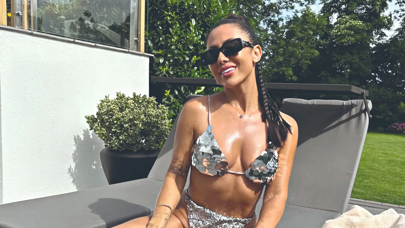 Nem akárkivel szűrte össze a levet Megyeri Csilla — Fotó