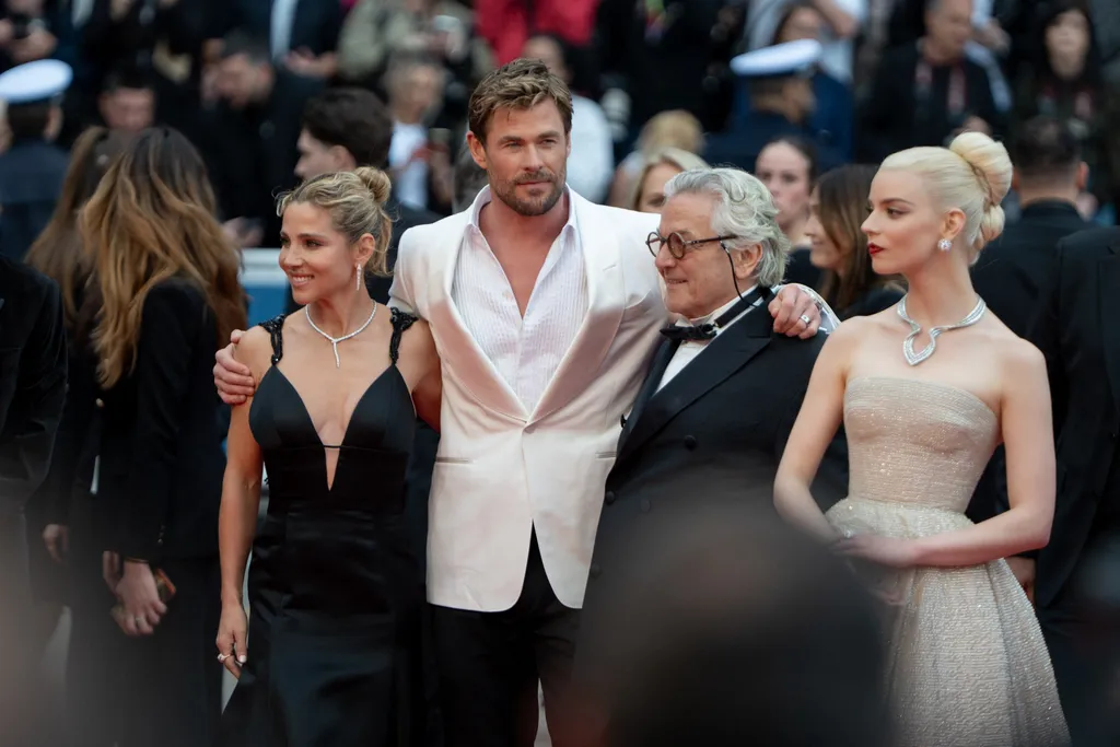 Chris Hemsworth erősen jelen van a képernyőn. Karizmája és parancsoló jelenléte lenyűgöző színésszé teszi őt (Fotó: NurPhoto via AFP)