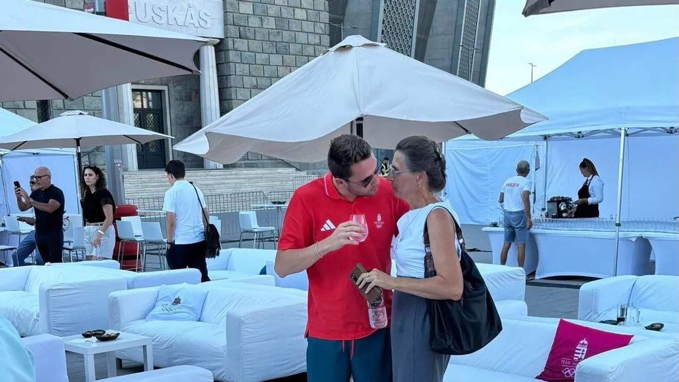 Így köszöntötte a hazatérő Milák Kristófot az anyukája