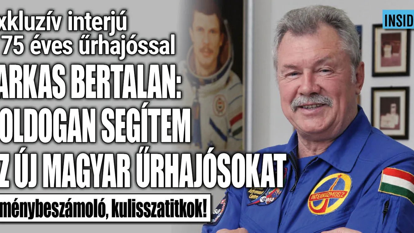 Exkluzív: 75 éves lett a magyar űrhajós, Farkas Bertalan
