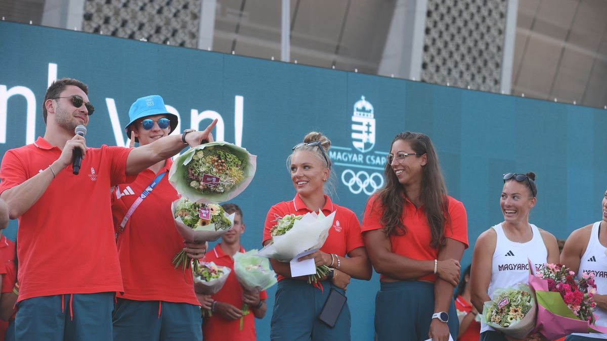 Milák Kristóf és a többiek, közös színpadon az olimpia hősei