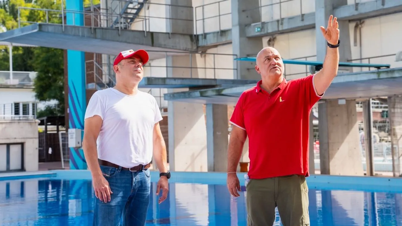 A sportállamtitkár és sportolók védték a Hajós uszodát