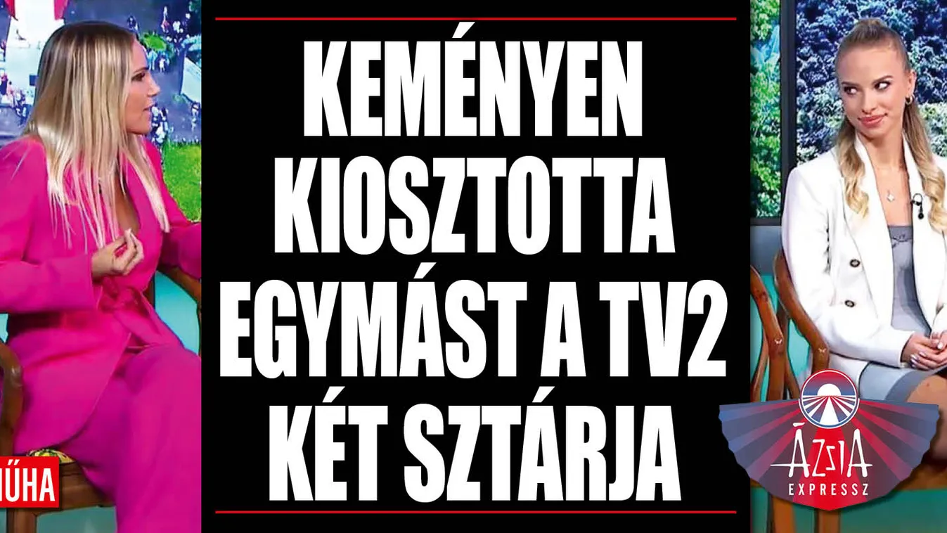 Könnyeivel küzdve rohant ki a stúdióból a TV2 sztárja