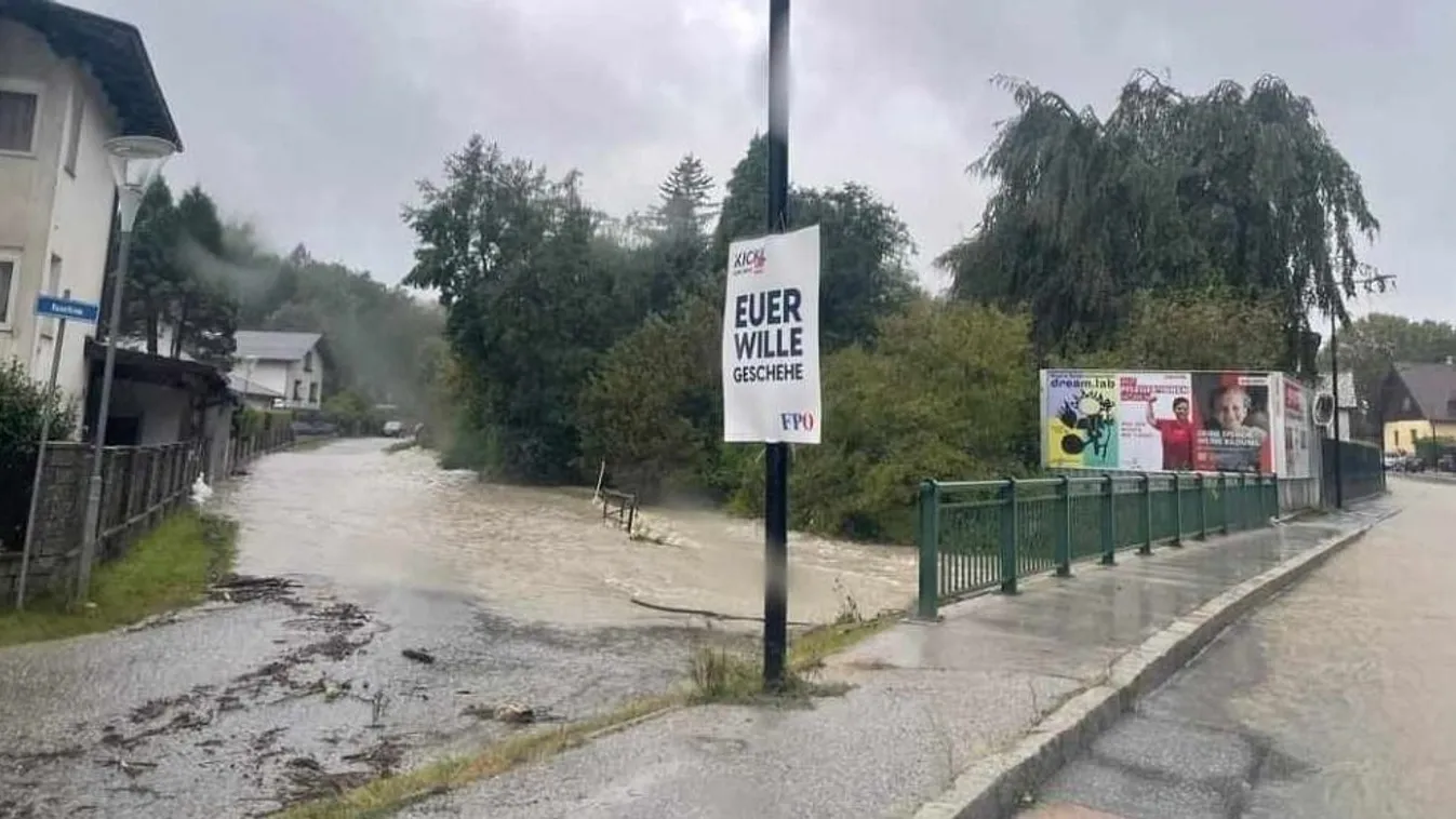 Elérte az árvíz a Bécs mellett élő magyar anyuka házát