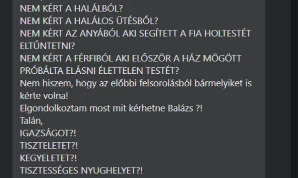 Riasztó, amiket a rejtélyes alak írt a tini eltűnése kapcsán /