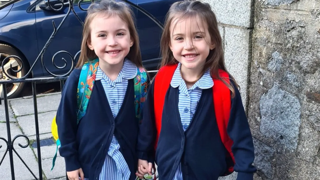 Iskolába mentek az ikrek, miután legyőzték betegségüket