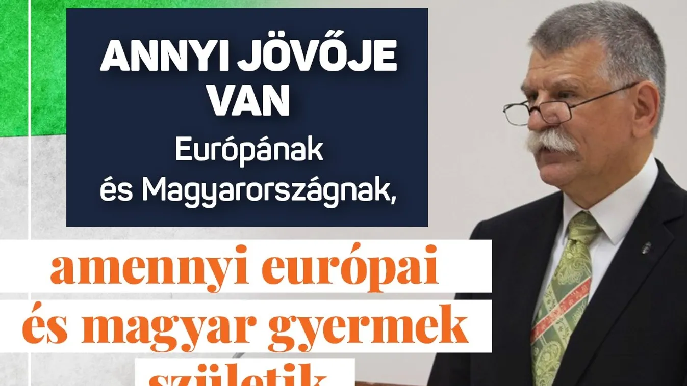 Ma is az európai átlag felett a magyar gyermekvállalás