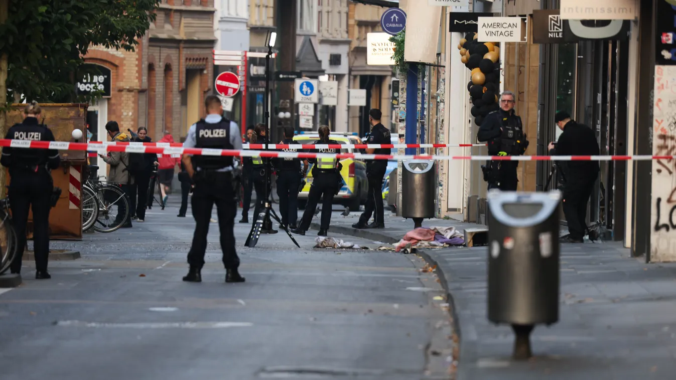 Robbanás volt Kölnben