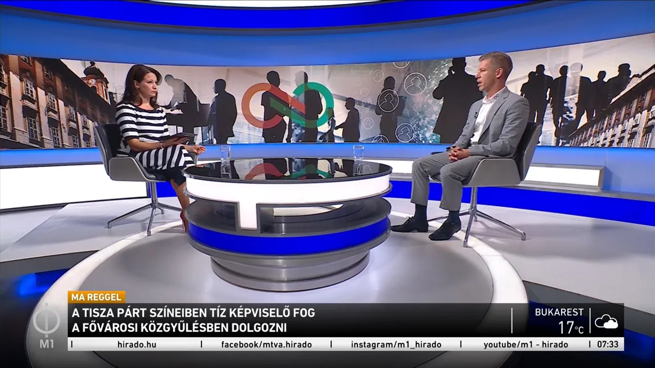 Magyar Péter a közmédiában összevissza beszélt