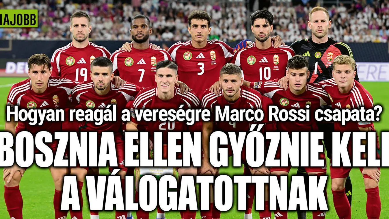 Marco Rossi fenyegető szavai után nyerni kell Bosznia ellen