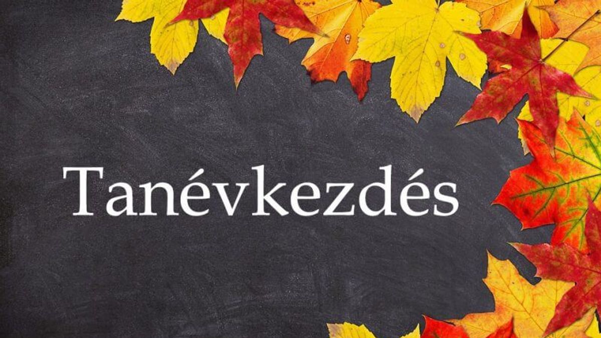 Szombaton ünnepélyesen megkezdődött a tanév