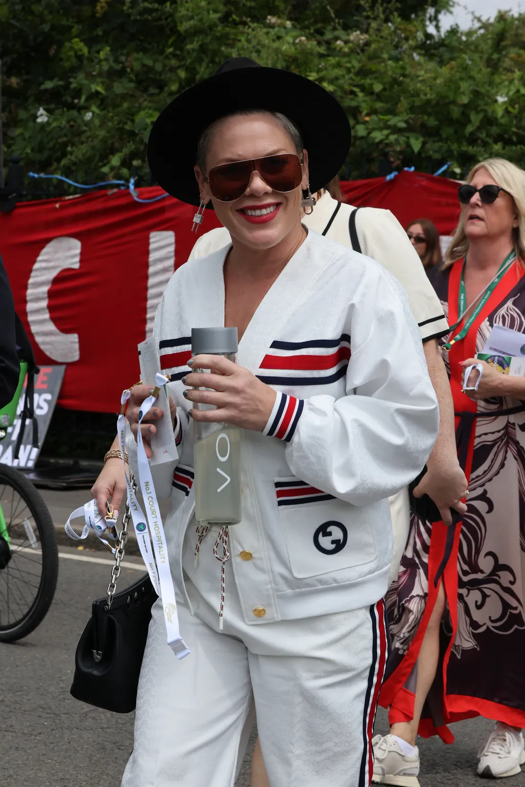 Celebrities at Wimbledon Tennis Championship Day 13 - Women's Singles Final Day