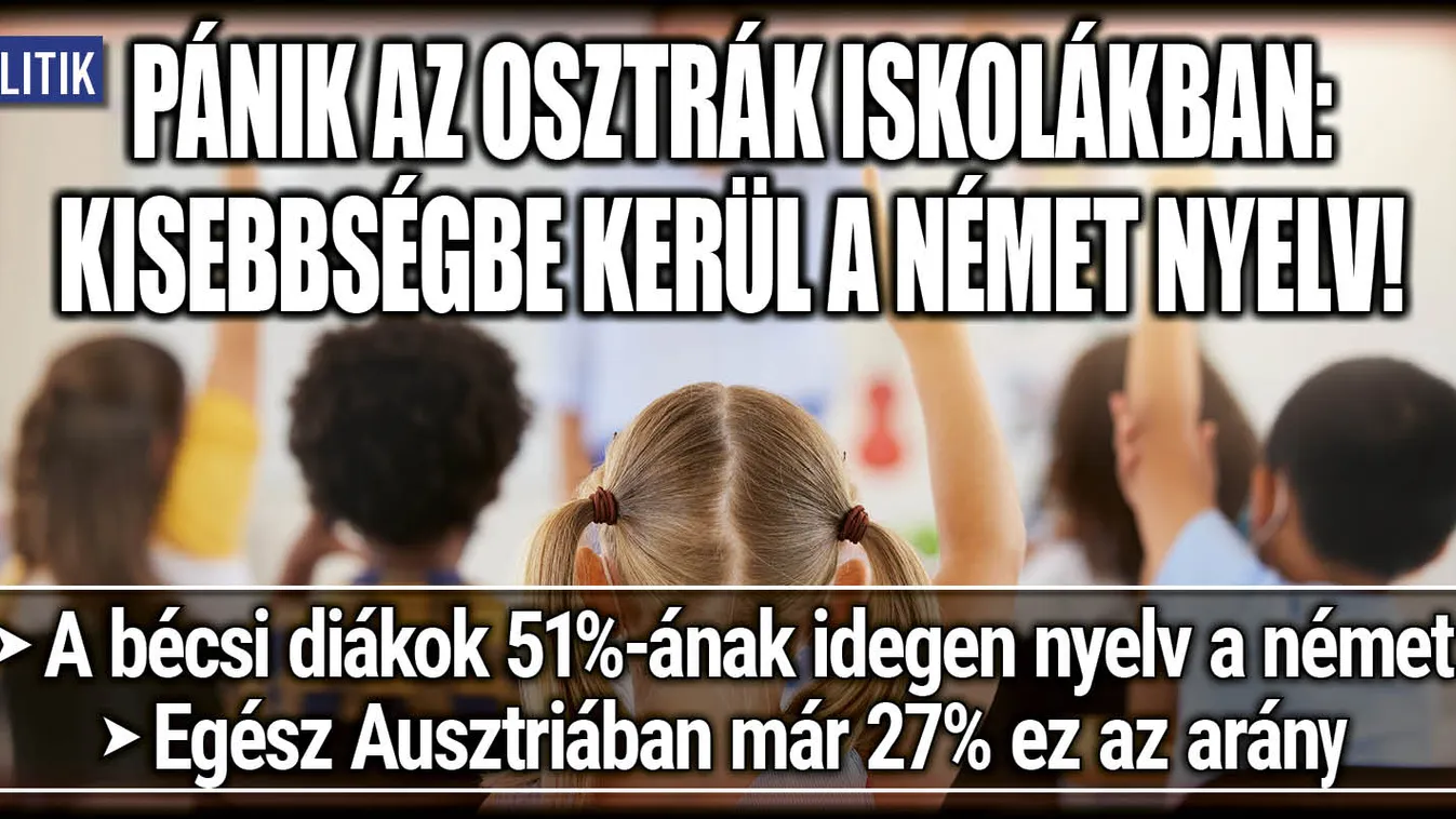 Bécsben a diákok több mint fele nem beszél németül