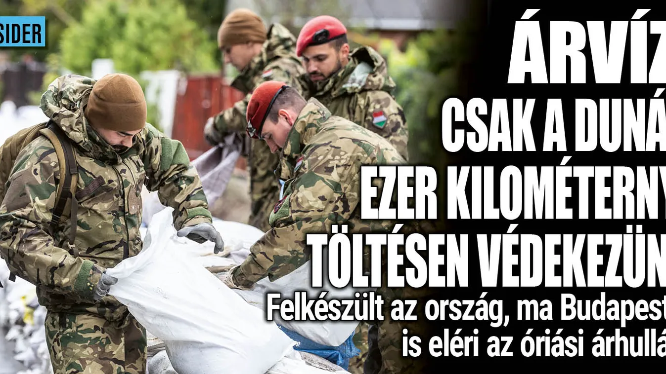 Árvíz: csak a Dunán ezer kilométernyi töltésen védekezünk