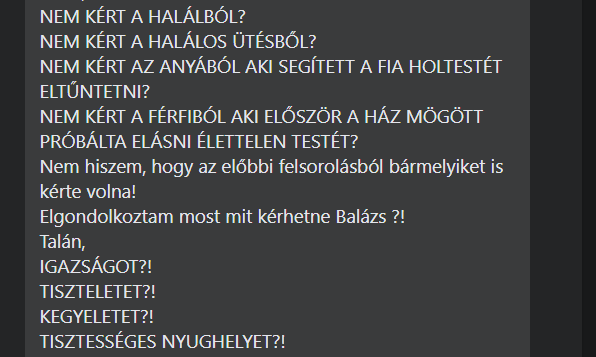 Riasztó, amiket a rejtélyes alak írt a tini eltűnése kapcsán /