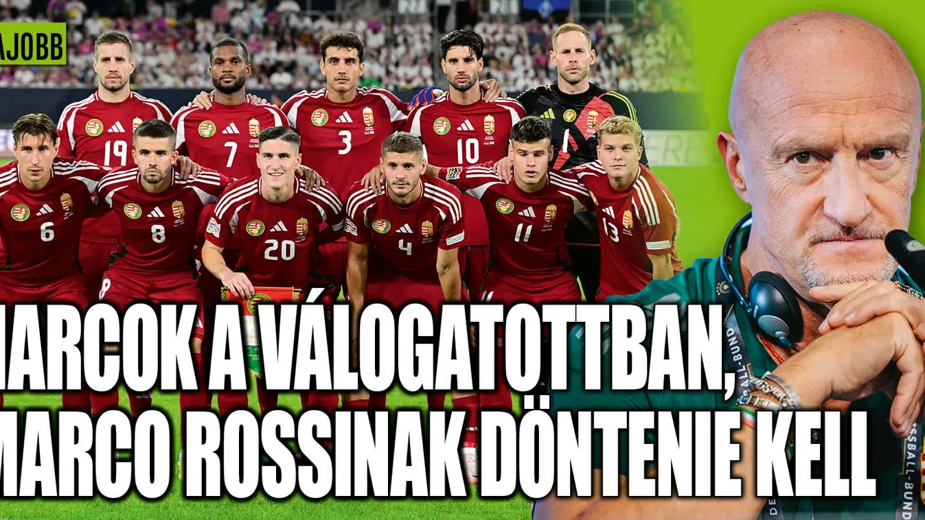 Harc a válogatottban, Marco Rossi törheti a fejét