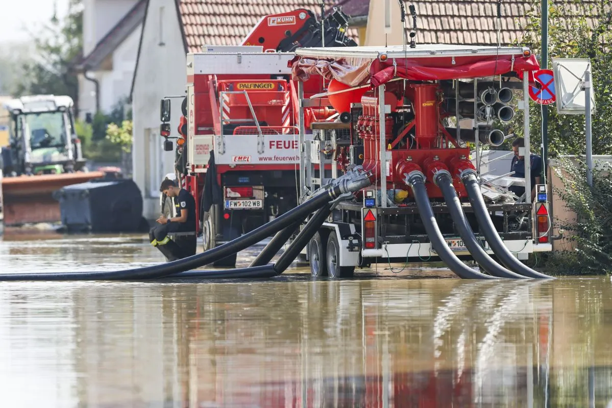 Árvízkatasztrófa Floods in Austria