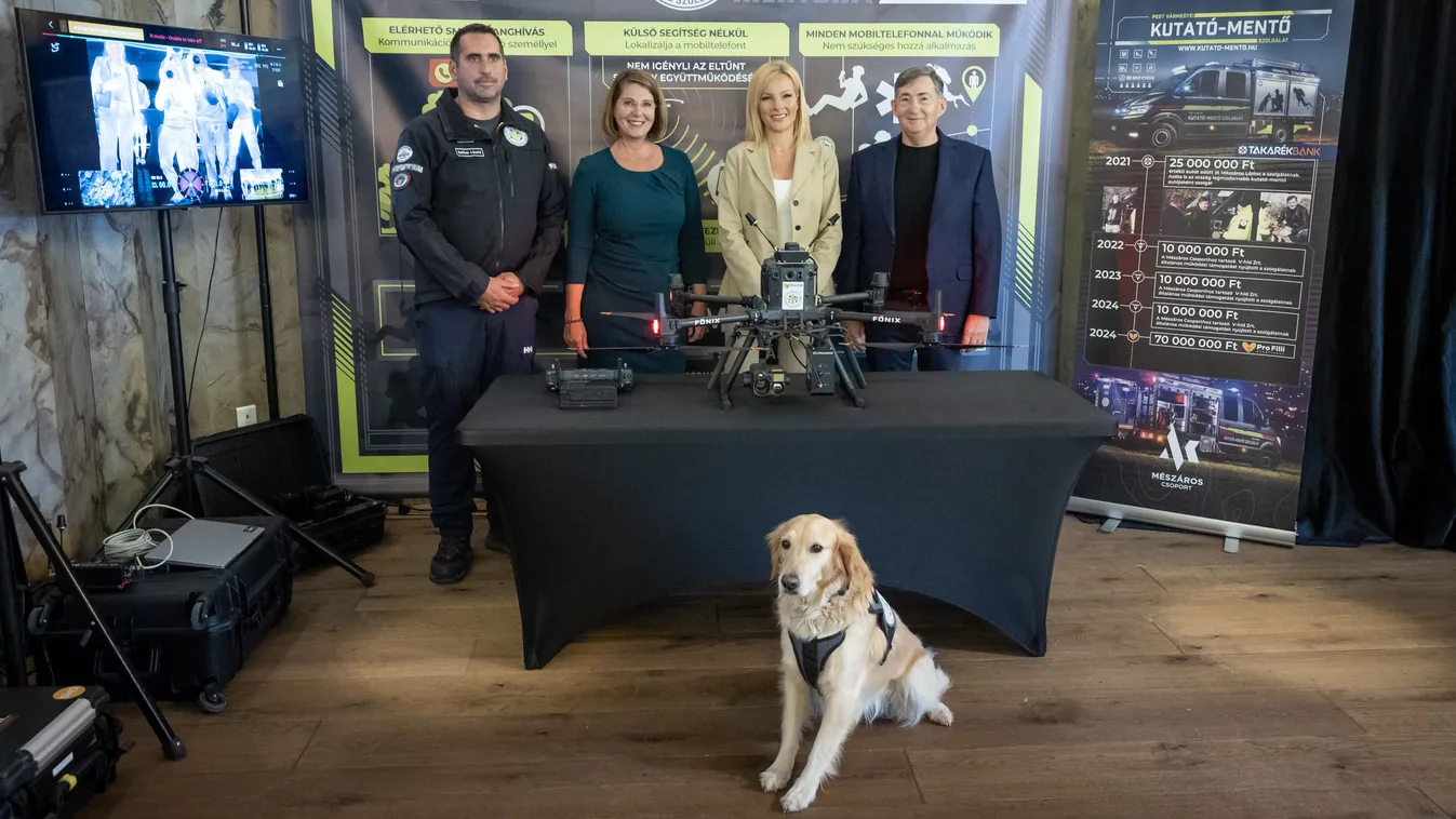 Életmentő drónt adományozott a Pro Filii Alapítvány