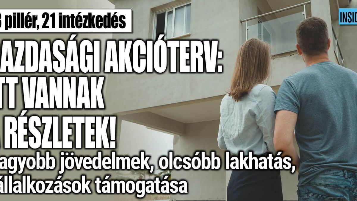 Itt vannak a gazdaságpolitikai akcióterv részletei!