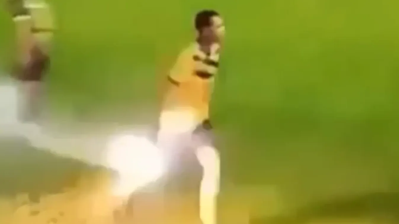 Leszakadt a focista fél kézfeje a balesetben - Videó