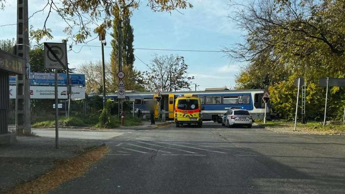 Csoda Kispesten: robogó vonat elől rántották vissza a sínekre ugró férfit