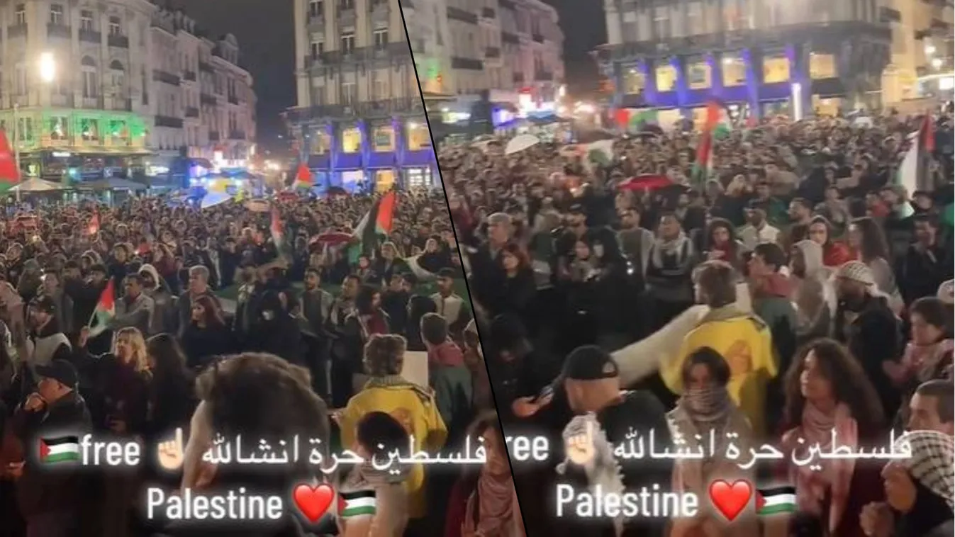 Zsidók elégetésére szólított fel egy imám Brüsszel főterén