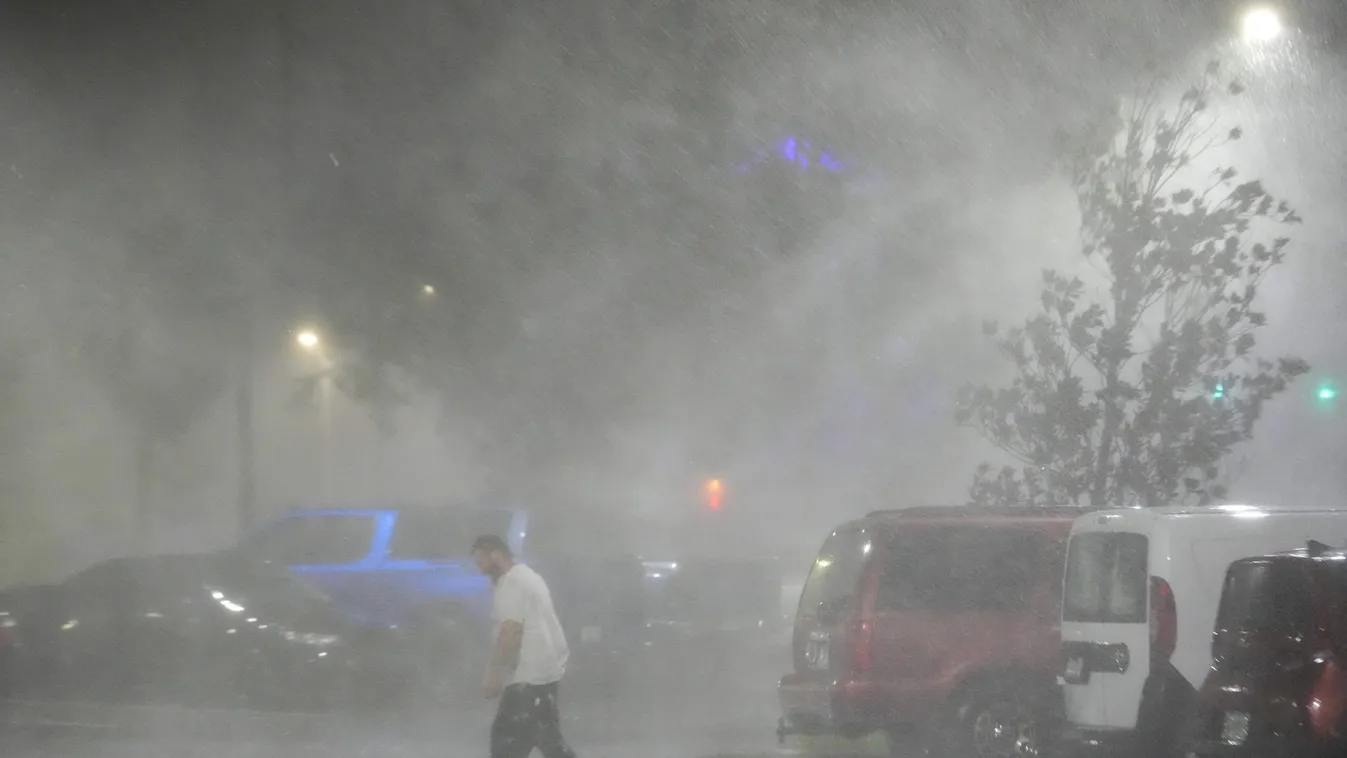 200 kilométeres széllel csapott le a hurrikán