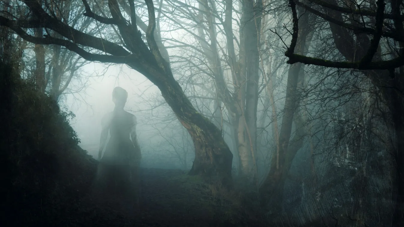 Kutyasétáltatás közben fotózott le egy szellemet egy nő