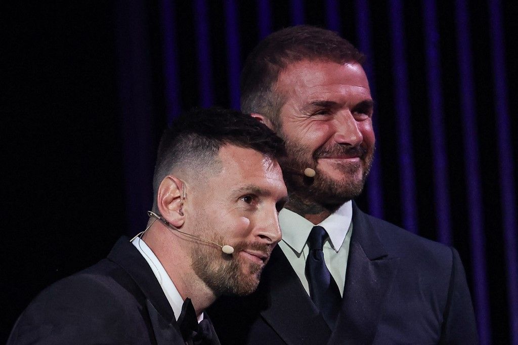 Lionel Messi, David Beckham