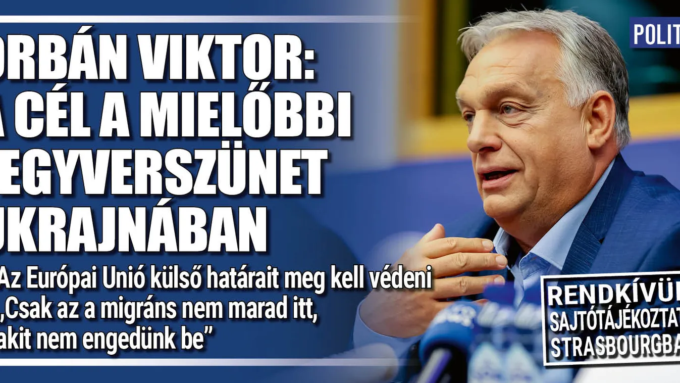 Orbán Viktor rendkívüli bejelentést tesz