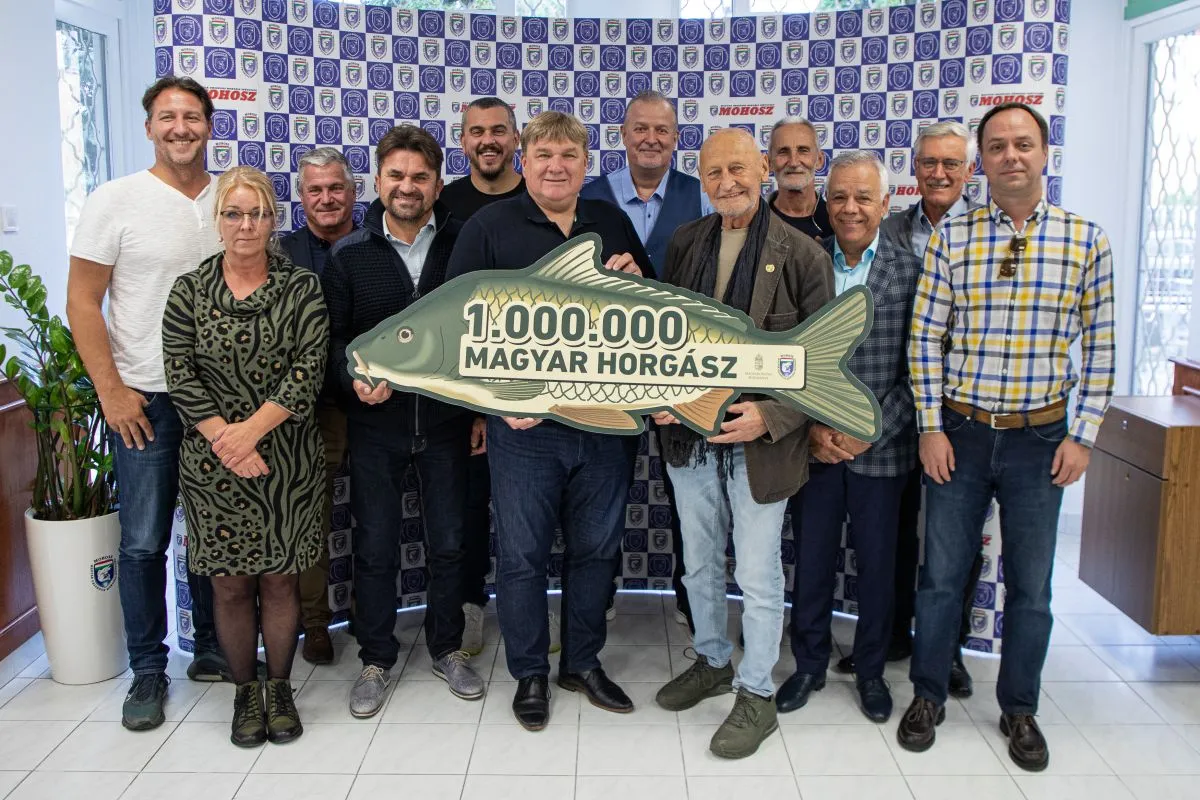 egymillió horgászengedély