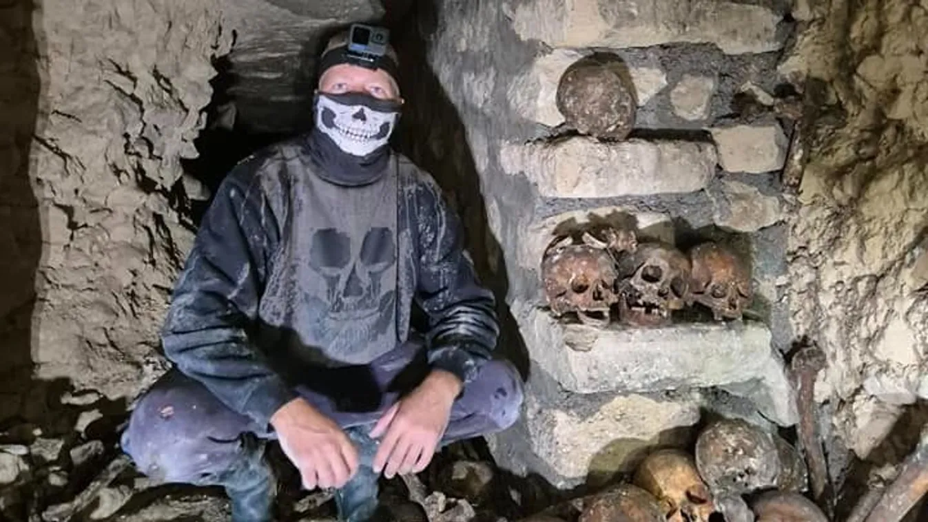 Családi kriptában aludt Lendér Norbert urbexes