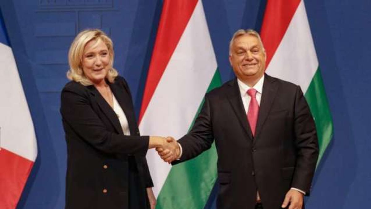 Orbán Viktor Marine Le Pennel tárgyalt Párizsban