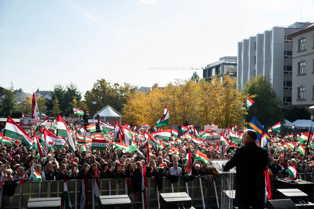  2024 október 23. Millenáris, Orbán Viktor beszéd