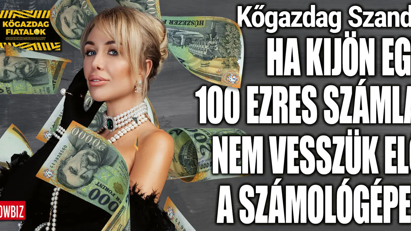 Kőgazdag Szandi felhagyott a pénzszórással