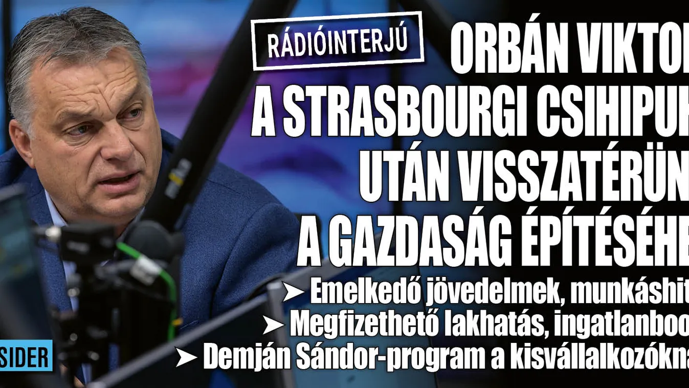 Orbán Viktor: Brüsszelből akarják megbuktatni a kormányt
