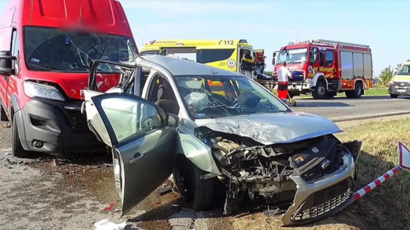 Brutális baleset Hódmezővásárhelynél